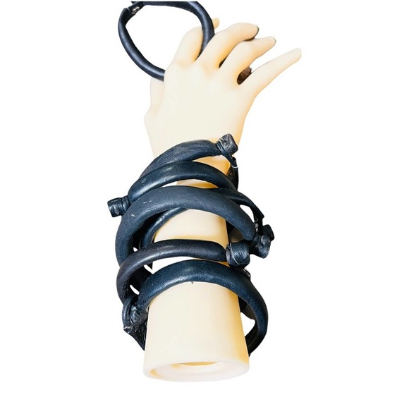 Nigerian Made Leather Bracelets. Supports Charities - Picture 15 of 16